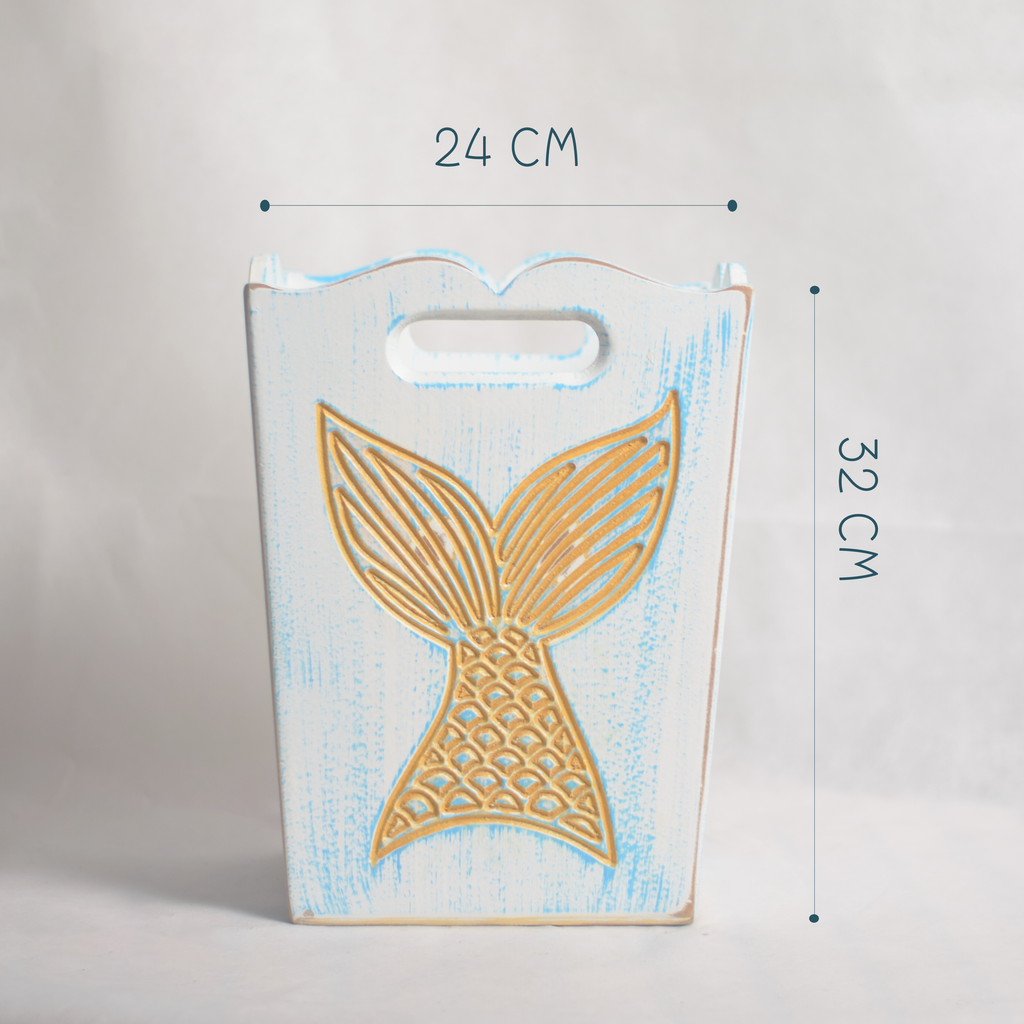 Mermaid Tail Basket - Bahr