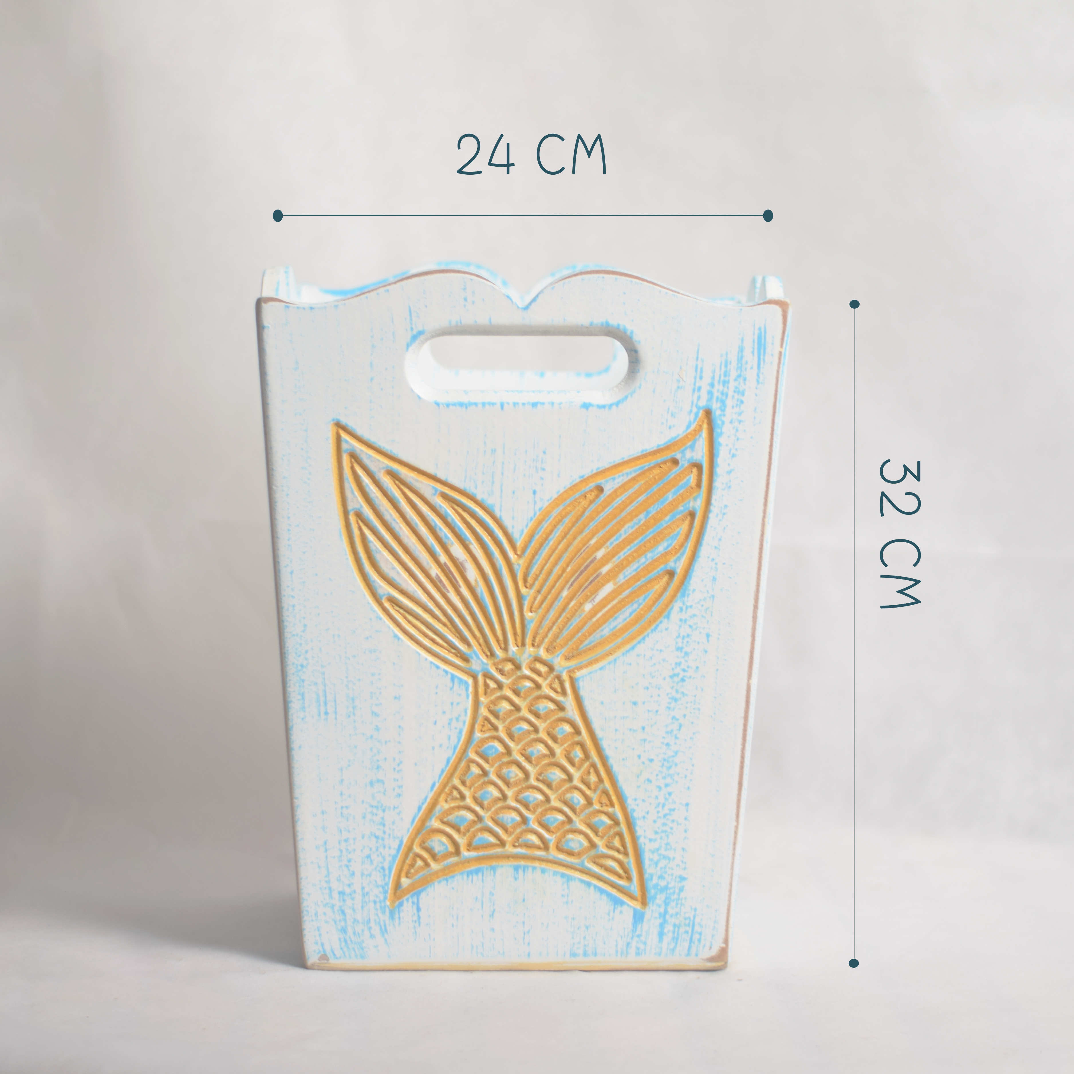 Mermaid Tail Basket - Bahr