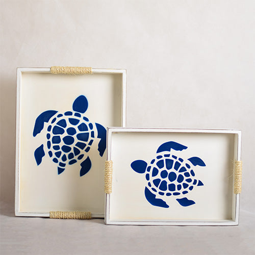 White Shore Turtle Tray - Bahr