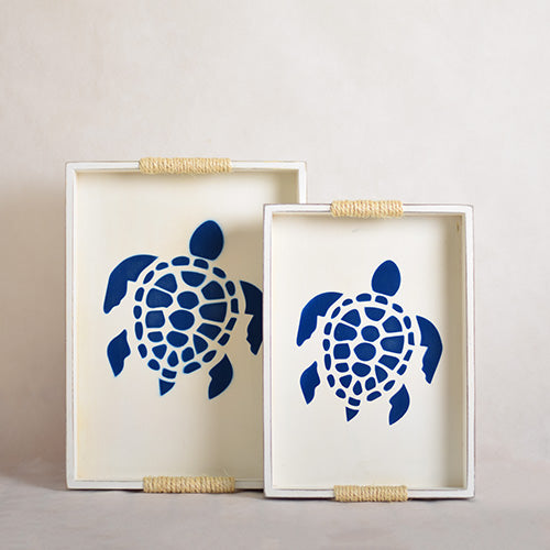 White Shore Turtle Tray - Bahr
