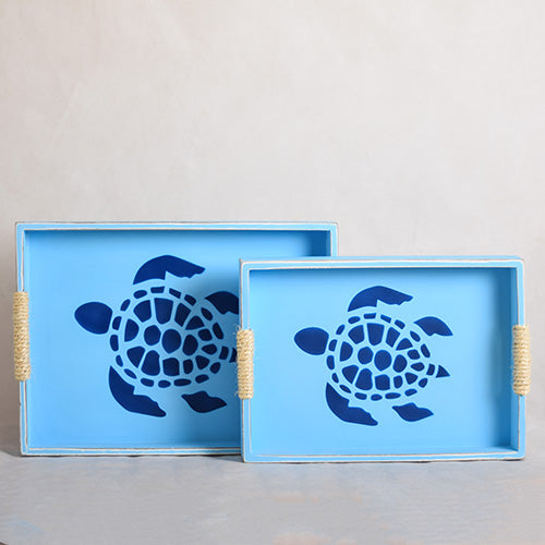 Sky Blue Turtle Tray - Bahr