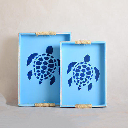 Sky Blue Turtle Tray - Bahr