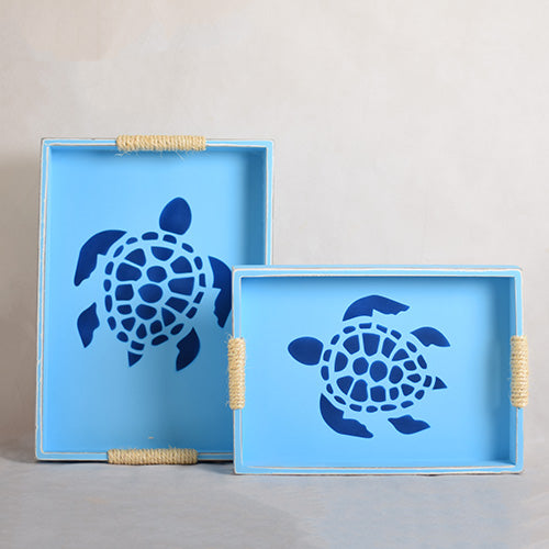 Sky Blue Turtle Tray - Bahr