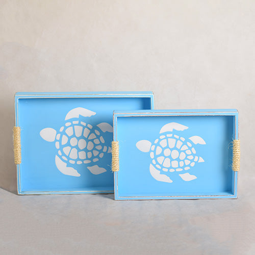 Sky Blue Turtle Tray - Bahr
