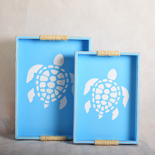 Sky Blue Turtle Tray - Bahr
