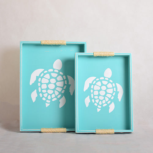 Ocean Blue Turtle Tray - Bahr