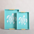 Ocean Blue Turtle Tray - Bahr