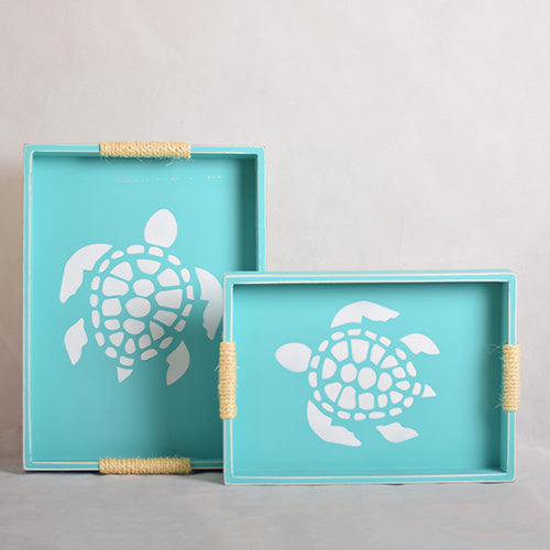 Ocean Blue Turtle Tray - Bahr