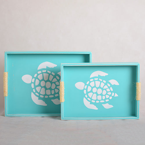 Ocean Blue Turtle Tray - Bahr